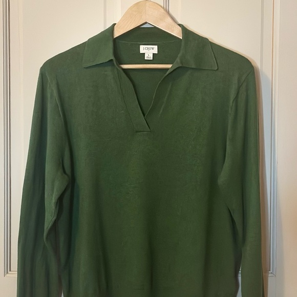 J. Crew Factory Sweaters - J. Crew Women's Green Sweater